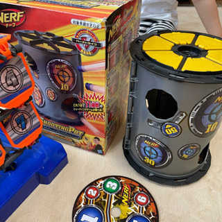 NERF ガン5丁 的3個 弾丸130発