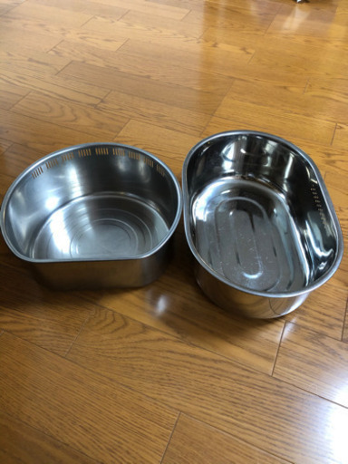 ステンレス製キッチン用洗い桶2個セット Mayu 北浜の家庭用品 その他 の中古あげます 譲ります ジモティーで不用品の処分