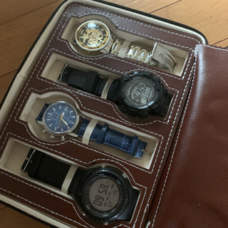 【ネット決済】メンズ腕時計8個＆時計ケース