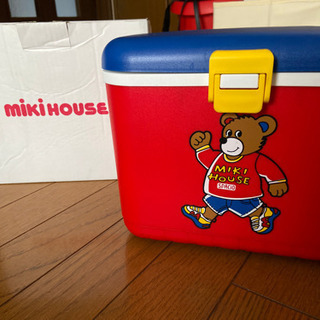 【新品/未使用】miki houseピクニッククーラー&コップセット