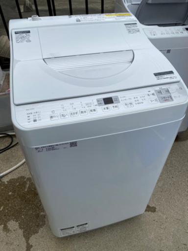 お薦め品‼️ 分解洗浄済み‼️シャープ 洗濯乾燥機 ES-TX5C-S 2018年