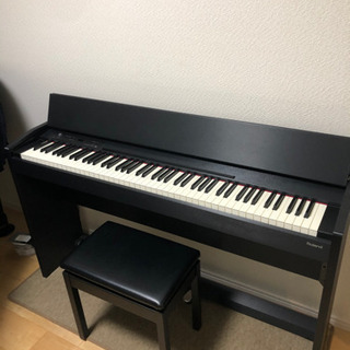 電子ピアノと消音マット　Rolando 電子ピアノと消音マット Rolando