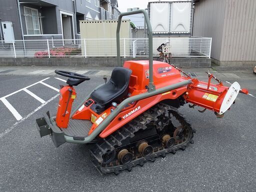 ヤンマー 10馬力 ディーゼル 乗用耕うん機/管理機/トラクター アグリカ AC-10D セル付き/UFO/FDS 自社配送可（地域限定）引き取り歓迎