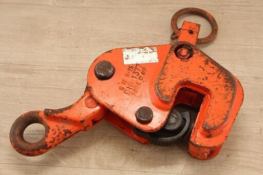 イーグルクランプ 横吊りクランプ 1t 形鋼横つり用クランプ 吊り具 EAGLE CLAMP (HD937anxY)