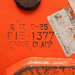 イーグルクランプ 横吊りクランプ 1t 形鋼横つり用クランプ 吊り具