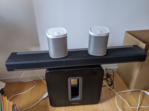 Sonos One SL ワイヤレススピーカー WiFi接続 Hi-Fi AirPlay2 対応 ストリーミング対応 ホワイト ONESLJP1