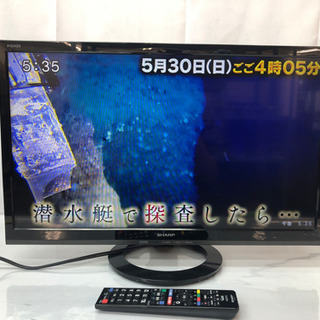 SHARP シャープ 液晶テレビ LC-24K40 2016年製
