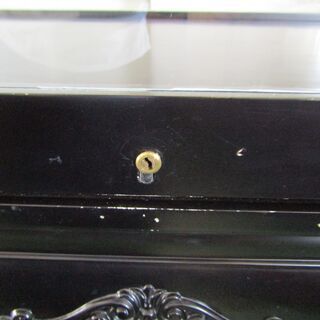 N3042 店舗用 ガラスケース ショーケース ブラック ロング ディスプレイ 店舗什器 インテリア 鍵付き ジュエリーケース 中古