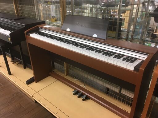 【電子ピアノ】CASIO( カシオ)  Privia(プリヴィア)  PX-730CY：ダークチェリー調