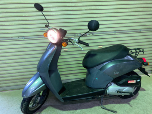 【売約済】実働 BT新品 バリ溝 ホンダ AF61 トゥデイ 4スト 原付バイク スクーター ガンメタ