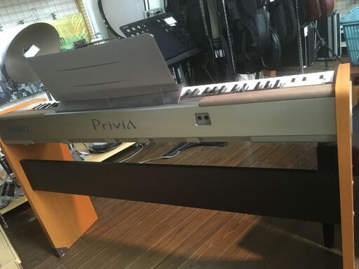 【電子ピアノ】CASIO( カシオ) Privia(プリヴィア) PX-100 専用台つき：ブラウン