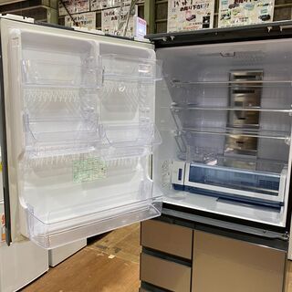 愛品館市原店】シャープ 2018.年製 551L 5ドア冷蔵庫 SJ-WX55E-S
