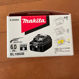 マキタ　バッテリー　純正　6.0Ah 18v 純正