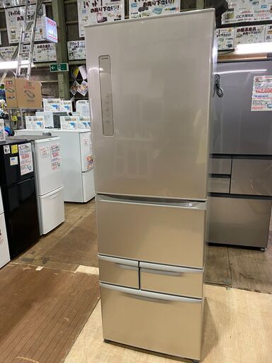 【愛品館市原店】東芝 2019.年製 411L 5ドア冷蔵庫 GR-P41GK（NS） 【管理IR013265-104】