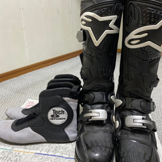 オフロードバイク　ブーツ　アルパインスター値下げ
