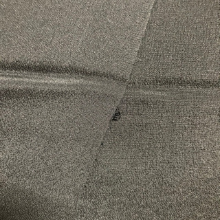 5MKO400 黒留袖 家紋 5つ 着物 風景柄 刺繍