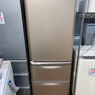 3ドア冷蔵庫 三菱 2018年 370L【安心の3ヶ月保証】🚚自...