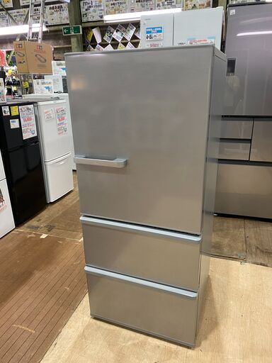 【愛品館市原店】AQUA 2019年製 272L 3ドア冷蔵庫 AQR-27H（S） 【管理IR013283-104】