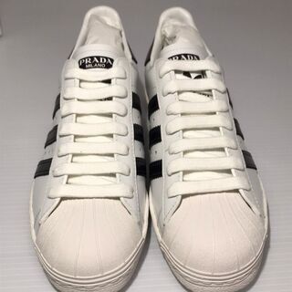 PRADA x adidas★SUPERSTAR★スニーカー★ホワイト★24cm★【新品未使用】