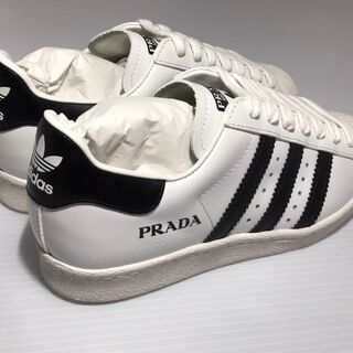 PRADA x adidas★SUPERSTAR★スニーカー★ホワイト★24cm★【新品未使用】
