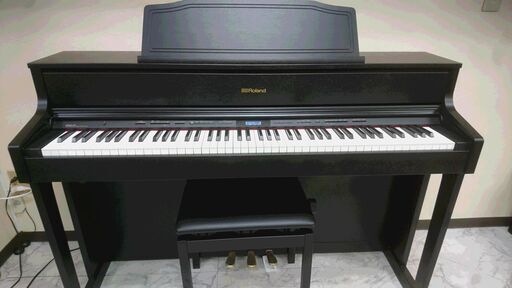 電子ピアノ Roland ローランド HP605GP 2016製 木製鍵盤 動作品