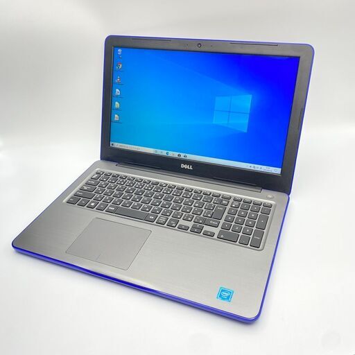 起動高速SSD 人気色ブルー メモリ8GB DELL ノートパソコン