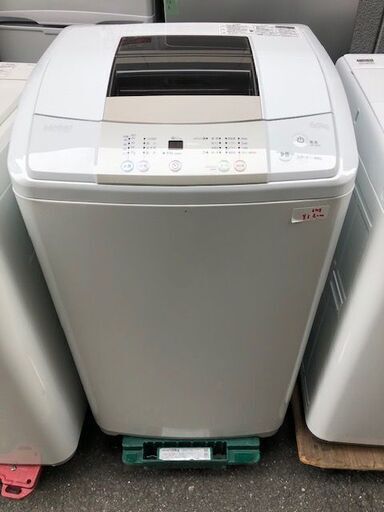 ⭐︎中古激安！　Haier  ハイアール　６.0kg   全自動洗濯機　2016年製　JW-K60K  幅57cmX奥行き53cmX高さ99cm 【KBE085】　値下げ‼￥13,000⇒9800！！