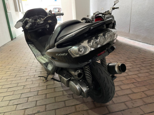 YAMAHAマジェスティーc】SG03J 大人カスタム ブラック マジェスティ