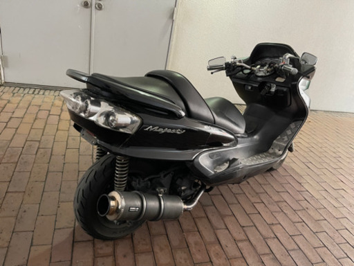 YAMAHAマジェスティーc】SG03J 大人カスタム ブラック マジェスティ