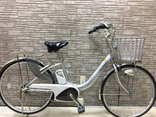 決算SALE 東京23区配達無料　新基準　Panasonic パナソニック ビビ  NX 3.1Ah リチウム 電動自転車 中古自転車 ■26インチ ☆