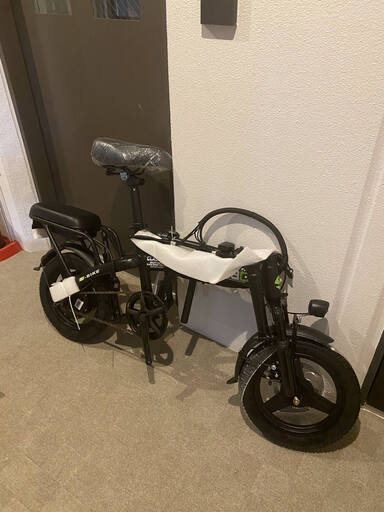 二人乗り フル電動自転車 速度35kmh フル電動走行60km 48V 400W