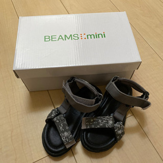 【ネット決済】beams mini サンダル 17cm新品