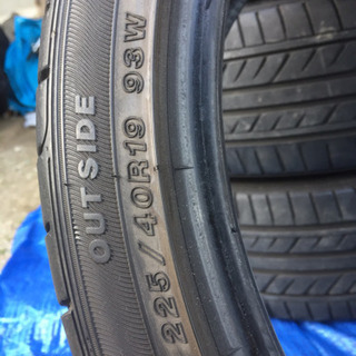 19インチタイヤ4本  グッドイヤーEAGLE  LSEXE