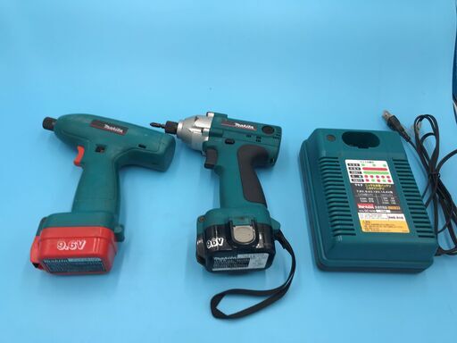 【稼働品】インパクトドライバー 3点セット 「makita」基本送料無料