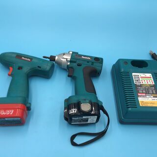 【稼働品】インパクトドライバー 3点セット 「makita」基本送料無料