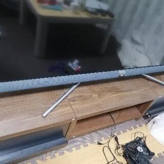 お渡し先決定】65型テレビ(TCL)(テレビ台含む)