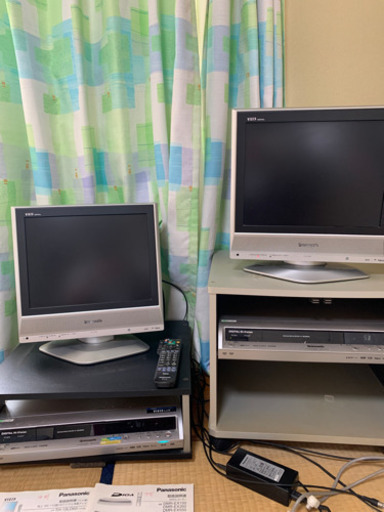 【ジャンク品】TV2台＋DVDレコーダー2台等のSET