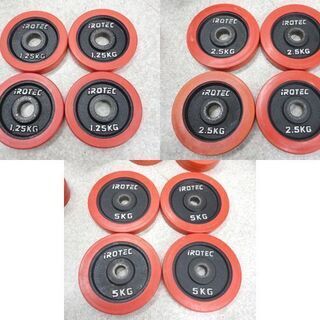 iROTEC ダンベルプレート 20KG　2枚 アイアンプレート20kg(2枚) IROTEC (アイロテック)