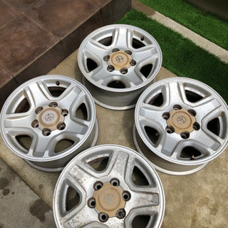 TOYOTA ランクル プラド95 純正 ホイール 中古 16 × 7JJ 15 quartsol