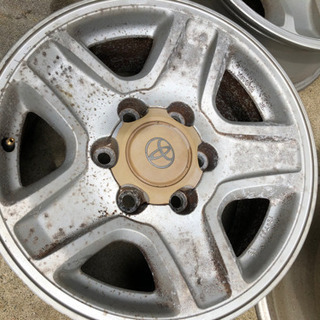 TOYOTA ランクル プラド95 純正 ホイール 中古 16 × 7JJ 15
