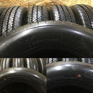 新車外し 2020年製 BS V-STEEL RIB R265 205/70R17.5 115/113L LT 17.5