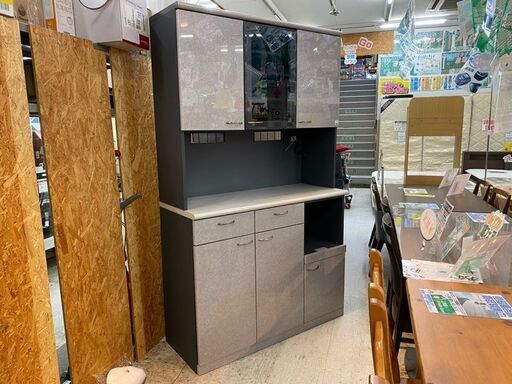 【愛品館 江戸川店】綾野製作所　キッチンボード　キッチン収納　ID:151-007031-007　配送可＆代引き配送可