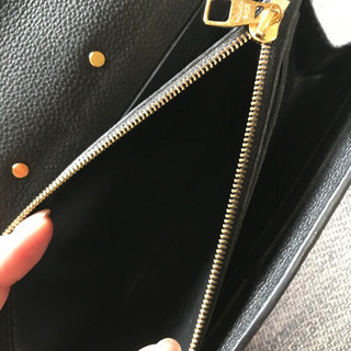 【中古】ルイ・ヴィトン LOUIS VUITTON ポルトフォイユ・メティス M62458 ノワール 長財布 レディース