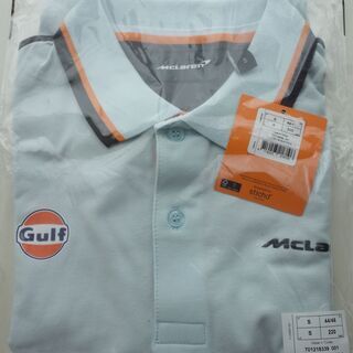 マクラーレン 限定 GULF ポロシャツ Mclaren モナコGP限定ガルフカラー