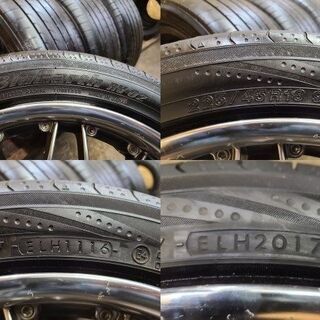 YOKOHAMA BluEarth RV-02 225/45R18】夏タイヤ【VOLTEC 社外 18インチ