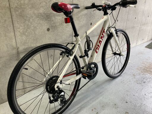 アウトレット カッコイイ。GIANT ESCAPE JR24 White 