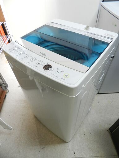 都内近郊送料無料 ハイアール洗濯機 4.5㎏ 2017年製 洗濯機無料 ...