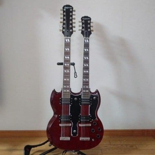 Epiphone G-1275 Double Neck jimmy page「エピフォン ダブルネック G-1275 ジミーペイジモデル」