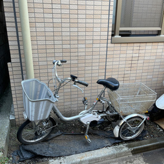 【ネット決済】電動アシスト三輪車