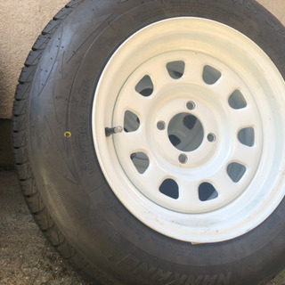 鉄ちん　13インチ　7j  PCD100  4穴　オフセット28